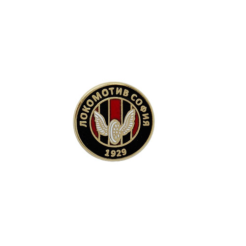 Badge Lokomotiv Sofia black-red