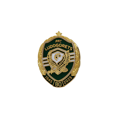 Jubilee badge 80 years Ludogorets green