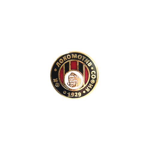Pin badge FC Lokomotiv Sofia 1929 black
