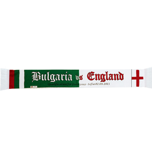 Set Scarf  and badge Bulgaria England