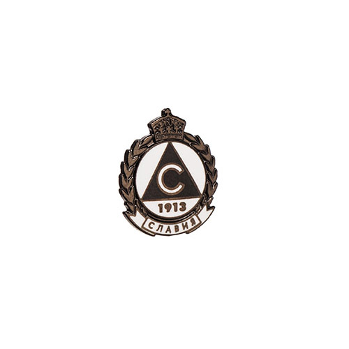 Pin badge new emblem Slavia - 17/14 mm