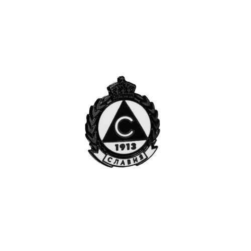 Pin badge new emblem Slavia - 17/14 mm