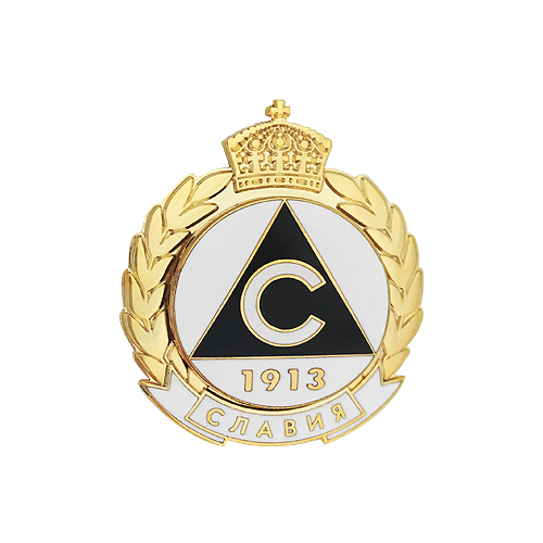 Luxury pin badge Slavia-set