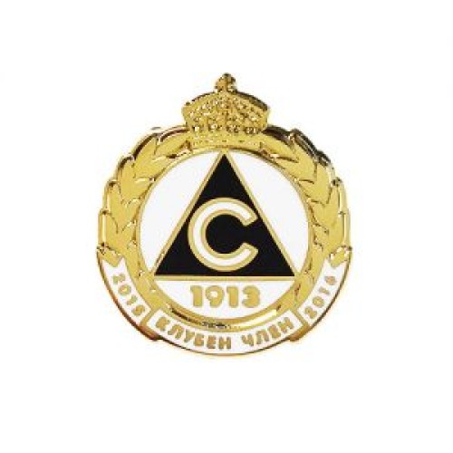 Badge Club member Slavia - 22/20 mm